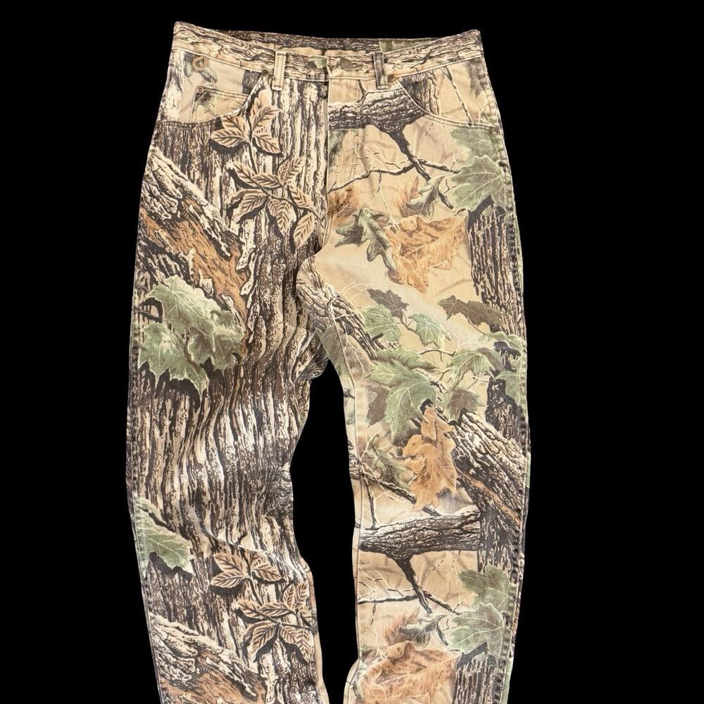 Wrangler Rugged Wear Realtree Camo Pants Mens 32/32 Hunting Outdoor Workwear